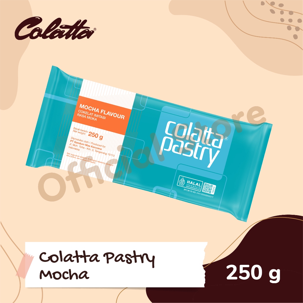 

Colatta Pastry Mocha 250gr Compound cokelat batang coklat mocca