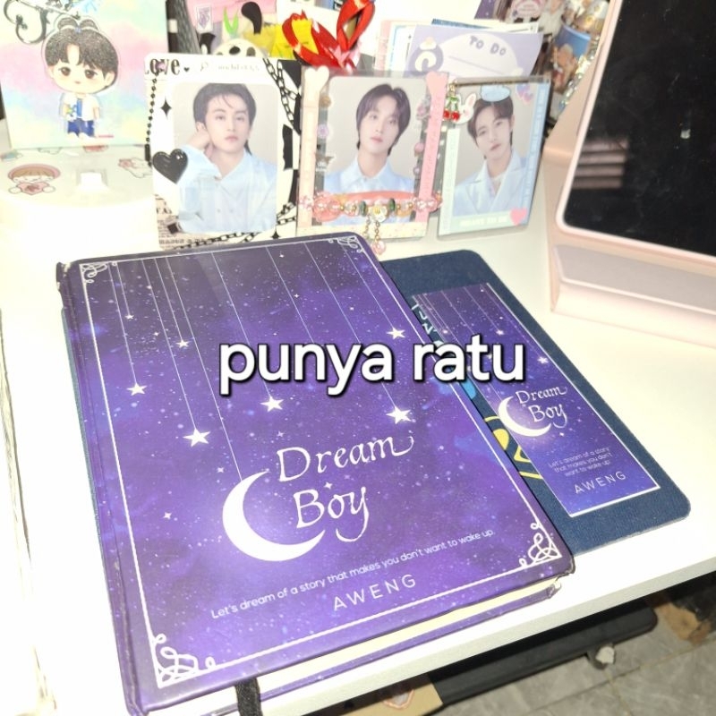 preloved novel noren || dream boy by aweng || baca desk