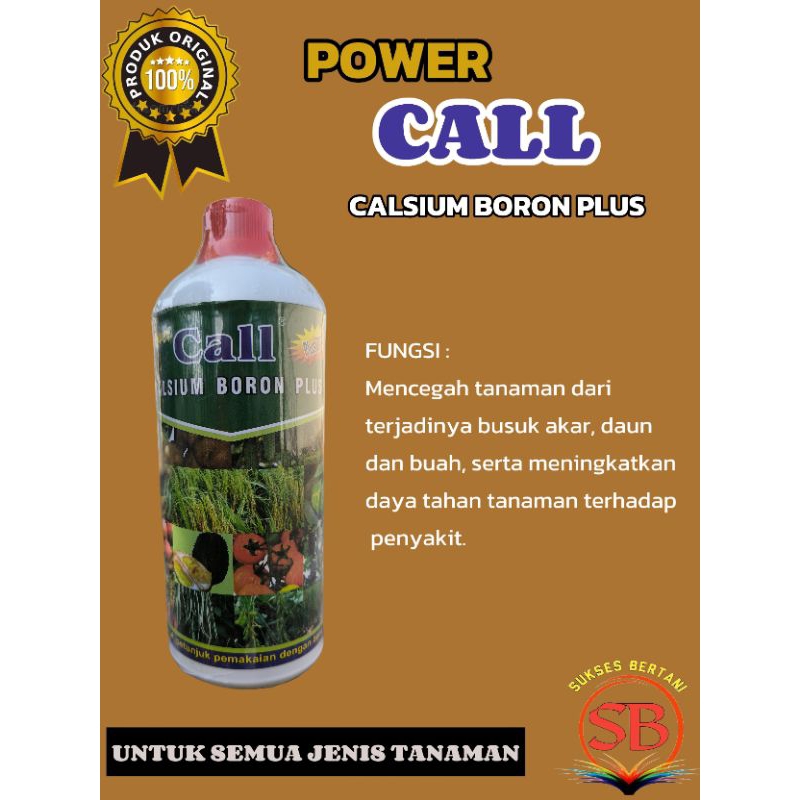 POWER CALL KALSIUM BORON CAIR - 1LITER