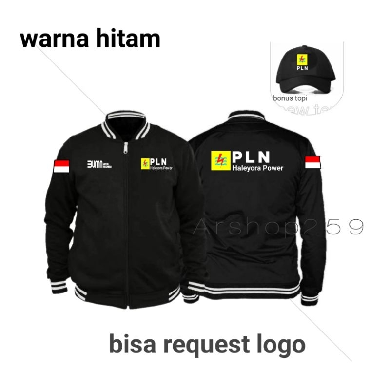 jaket Varsity costume Logo PLN plus + bonus topi