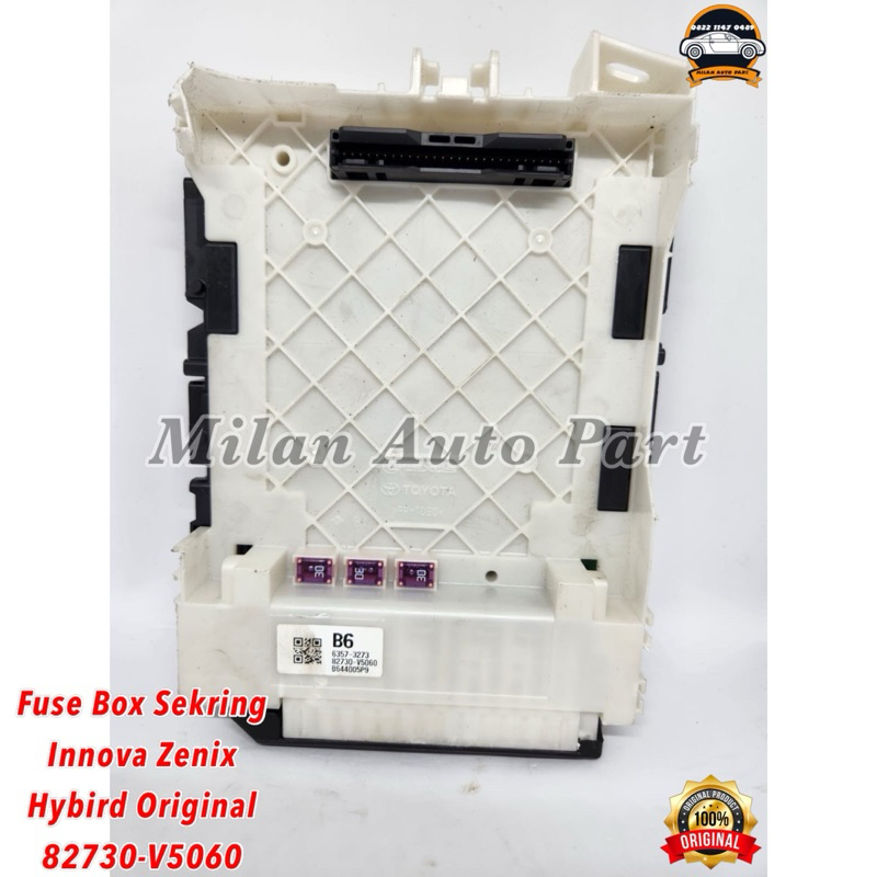 Fuse Box Sikring Sekring BCM Zenix Hybird Modelista 82730-V5060 82730 V5060 Original Asli