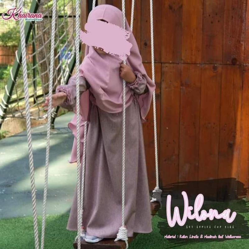 Gamis Anak Wilona By Khairana