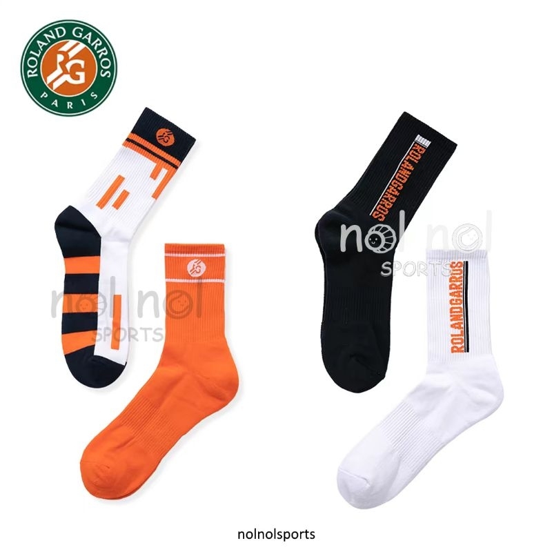 NNS ROLAND GARROS TENNIS SOCKS kaos kaki tenis unisex french open original set