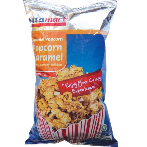 

Cemilan Alfamart Popcorn Karamel Enak 75 Gram