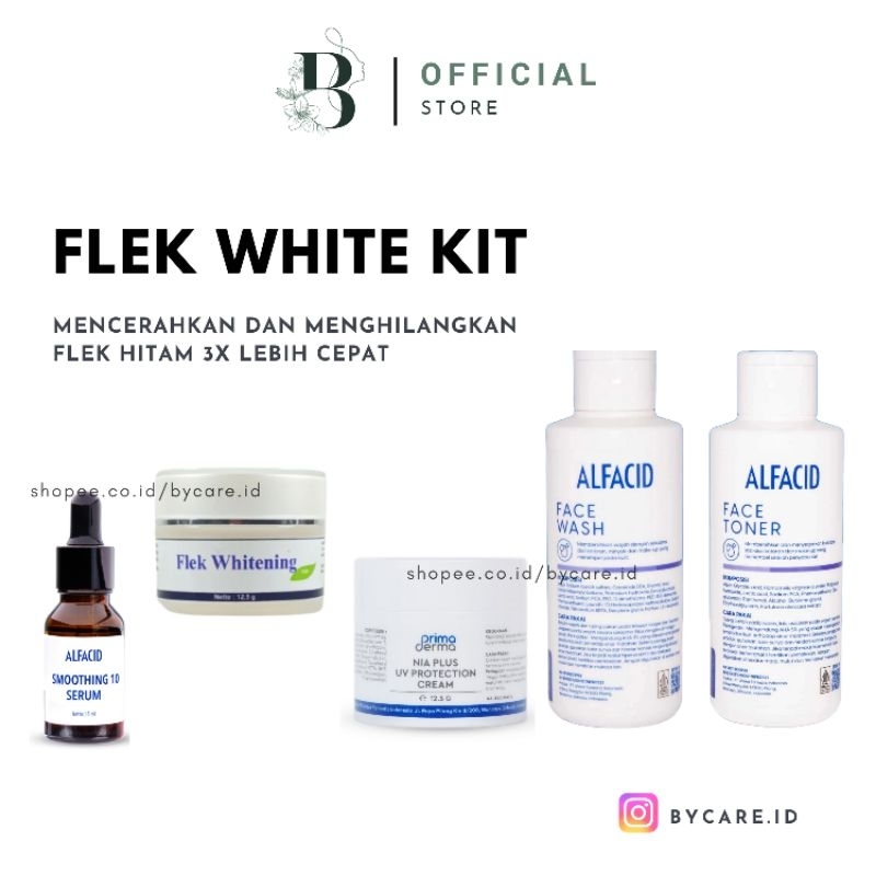 PRIMADERMA Paket Flek Whitening Penghilang Flek Hitam (Mix Farmasi)