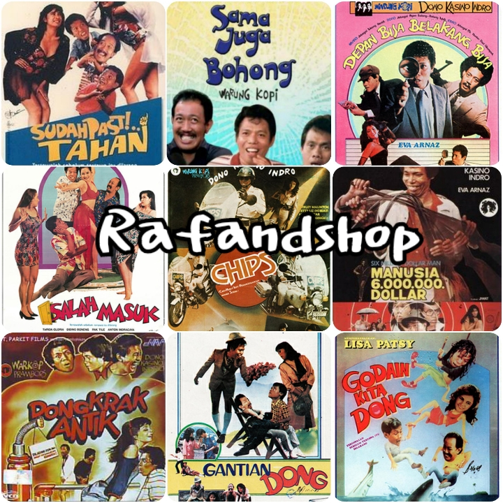 Film- WARKOP DKI- Komedi Indonesia Jadul/Lawas di USB 32GB+otg