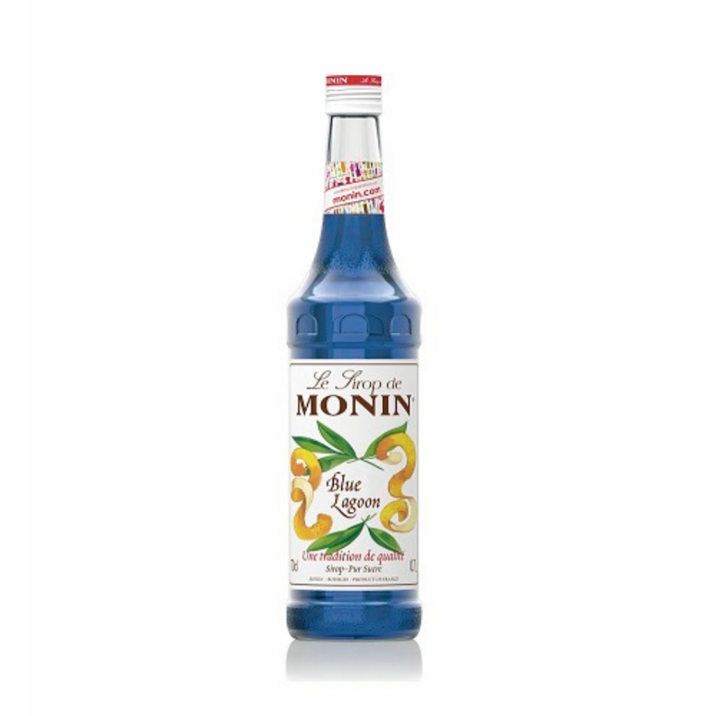 

MONIN BLUE LAGOON BLUE CURACAO SYRUP - SIRUP 700ML UNTUK COCKTAIL