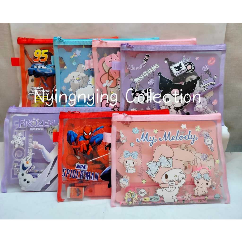 

Ay00! Stationery set sanrio paket alat tulis buku melody kuromi cinnamoroll - cinnamoroll 3355