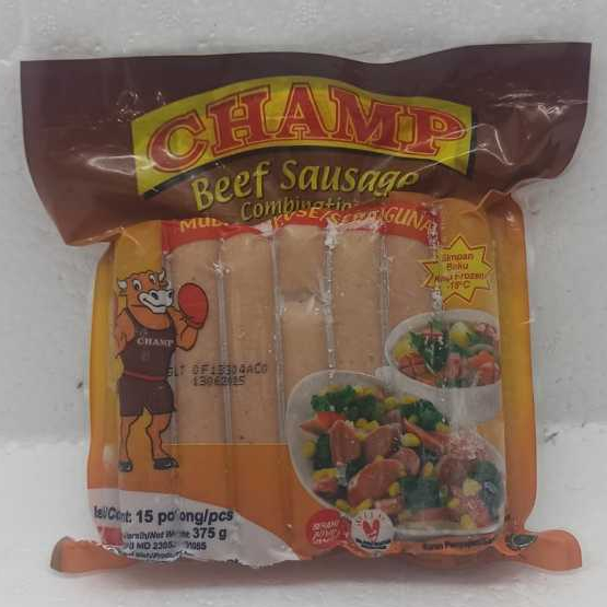 

Champ Sosis Sapi 375gr (15pcs)