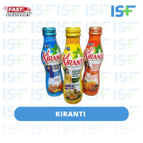 ⭐ISF⭐KIRANTI - KIRANTI ORANGE - KIRANTI PEGAL LINU - KIRANTI ORIGINAL - HERBAL - OBAT JAMU - MINUMAN