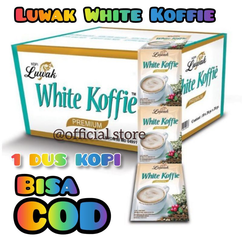 

Luwak White Koffie Original 200x20gr [ 20 Renceng ]