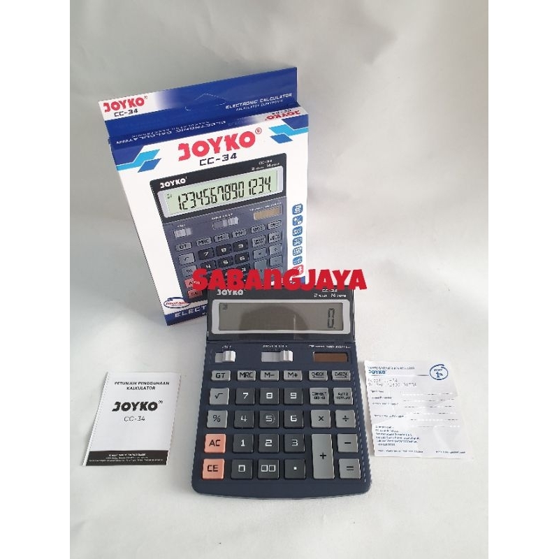

Kalkulator Joyko CC-34 Calculator 14 digit Joyko