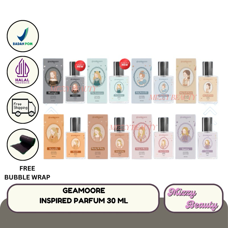 [READY] INSPIRED PARFUM GEAMOORE SPRAY 30ML PARFUM GEAMOORE SPRAY PARFUM GEAMOORE ed 06/25