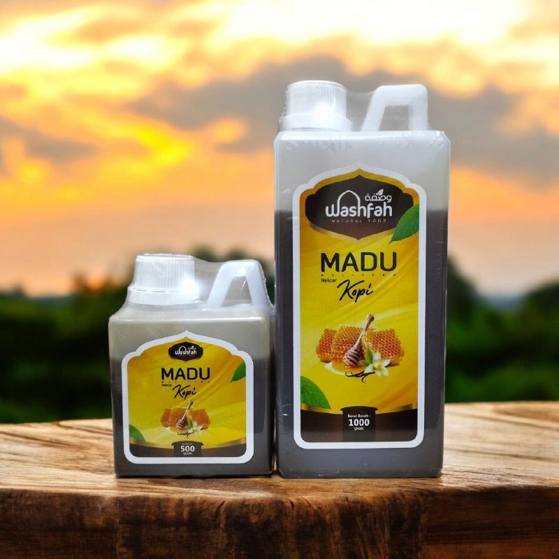 

Madu Asli Kopi Asli nektar Murni Washfah 500-1000 Gr