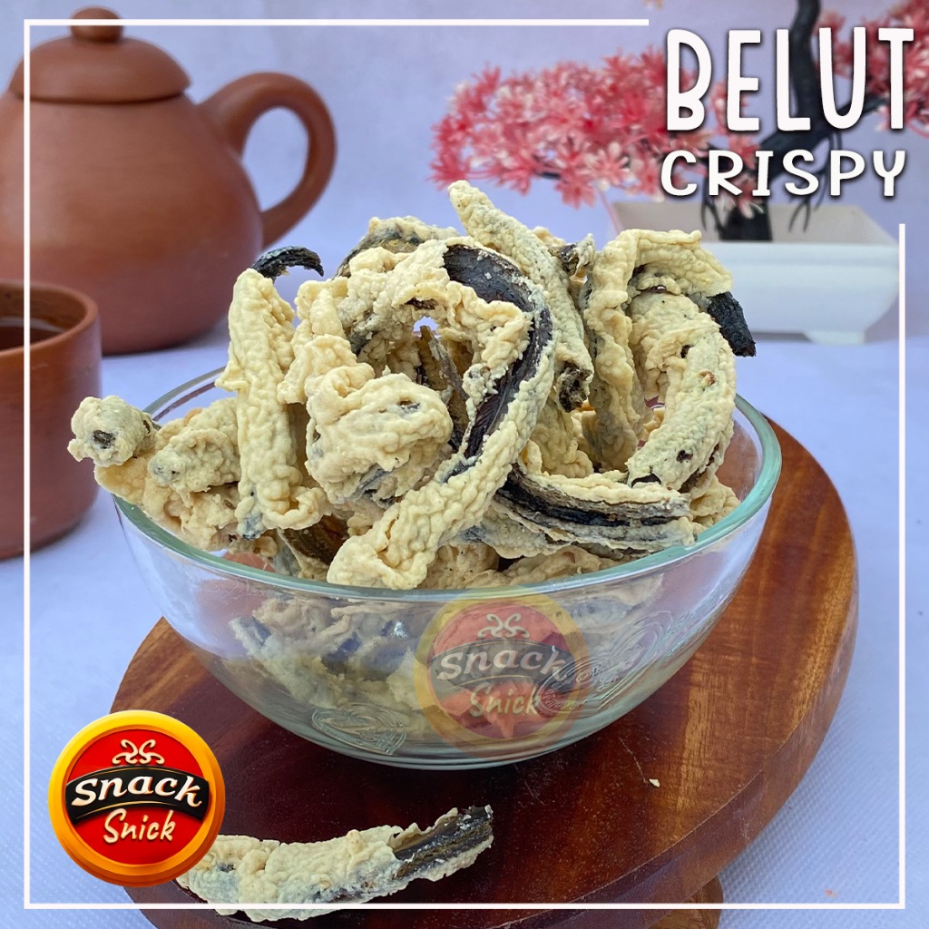 

KRIPIK BELUT / KERIPIK BELUT KAYA MANFAAT 200gram