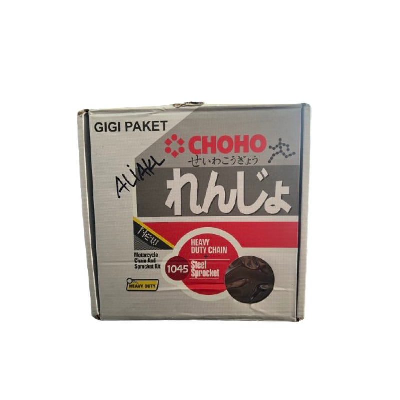 gear set KLX 150 428H gear depan + gear belakang + rante