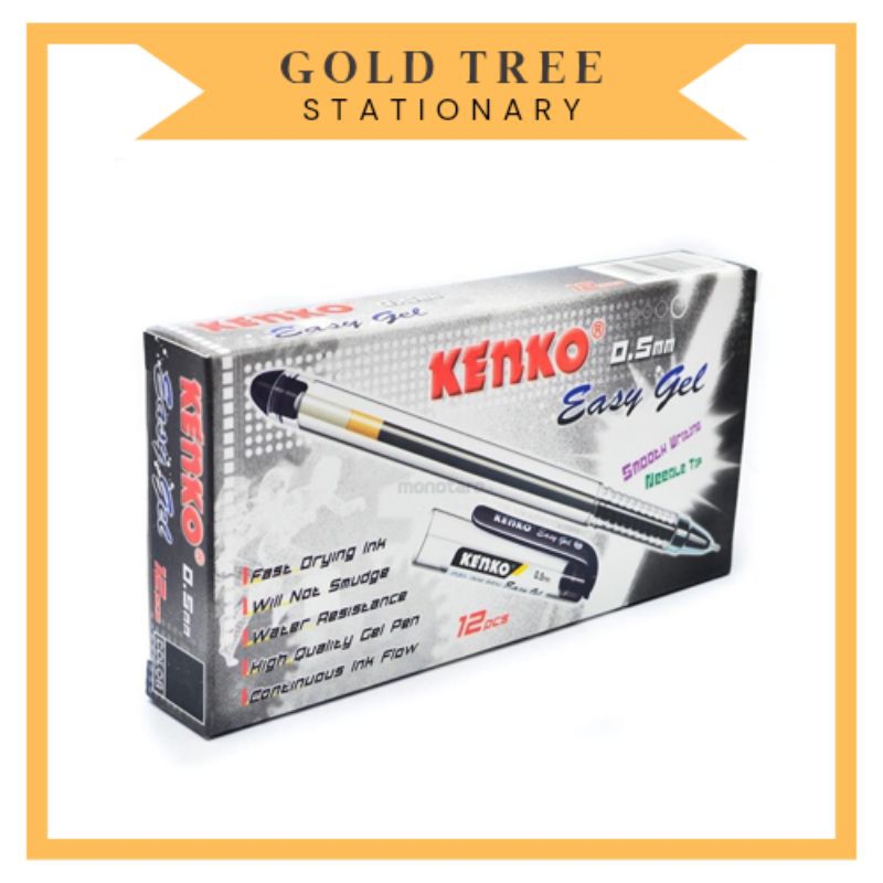 

Gold Tree - Pena Kenko Easy Gel 0,5mm Lusin (isi 12bh)