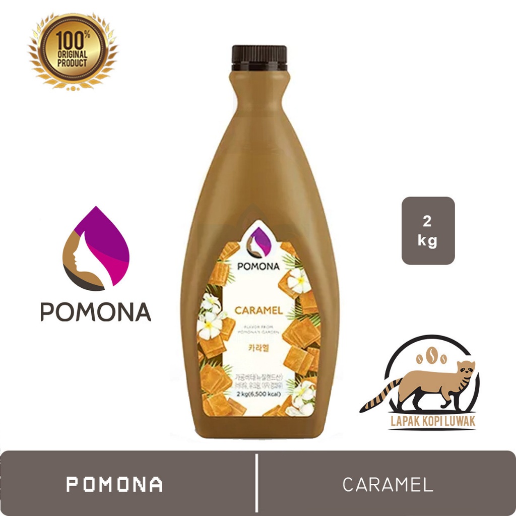 

Sauce Caramel merk Pomona 2 L