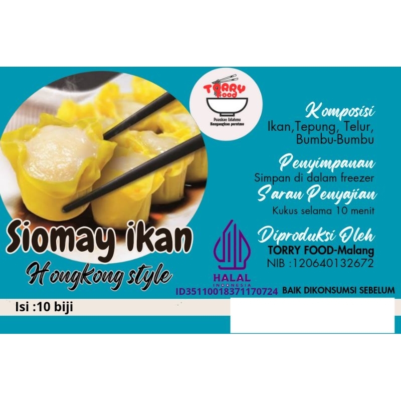 

Siomay ikan hongkong style,Torry food