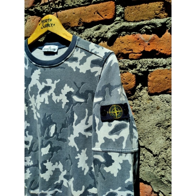 CREWNECK STONE ISLAND CAMO JUNIOR