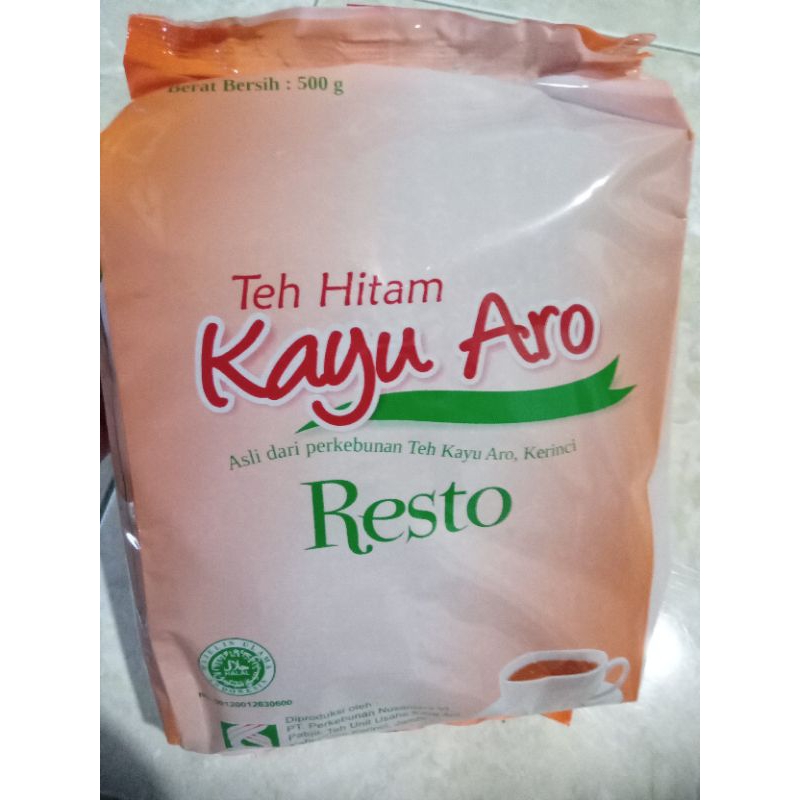 

Teh hitam kayu aro resto khas kerinci 500 gram