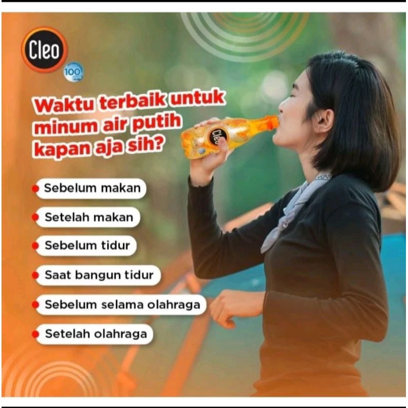 

CLEO OXYGEN WATER AIR MINUM BER OKSIGEN 1 DUS ISI 24 BOTOL