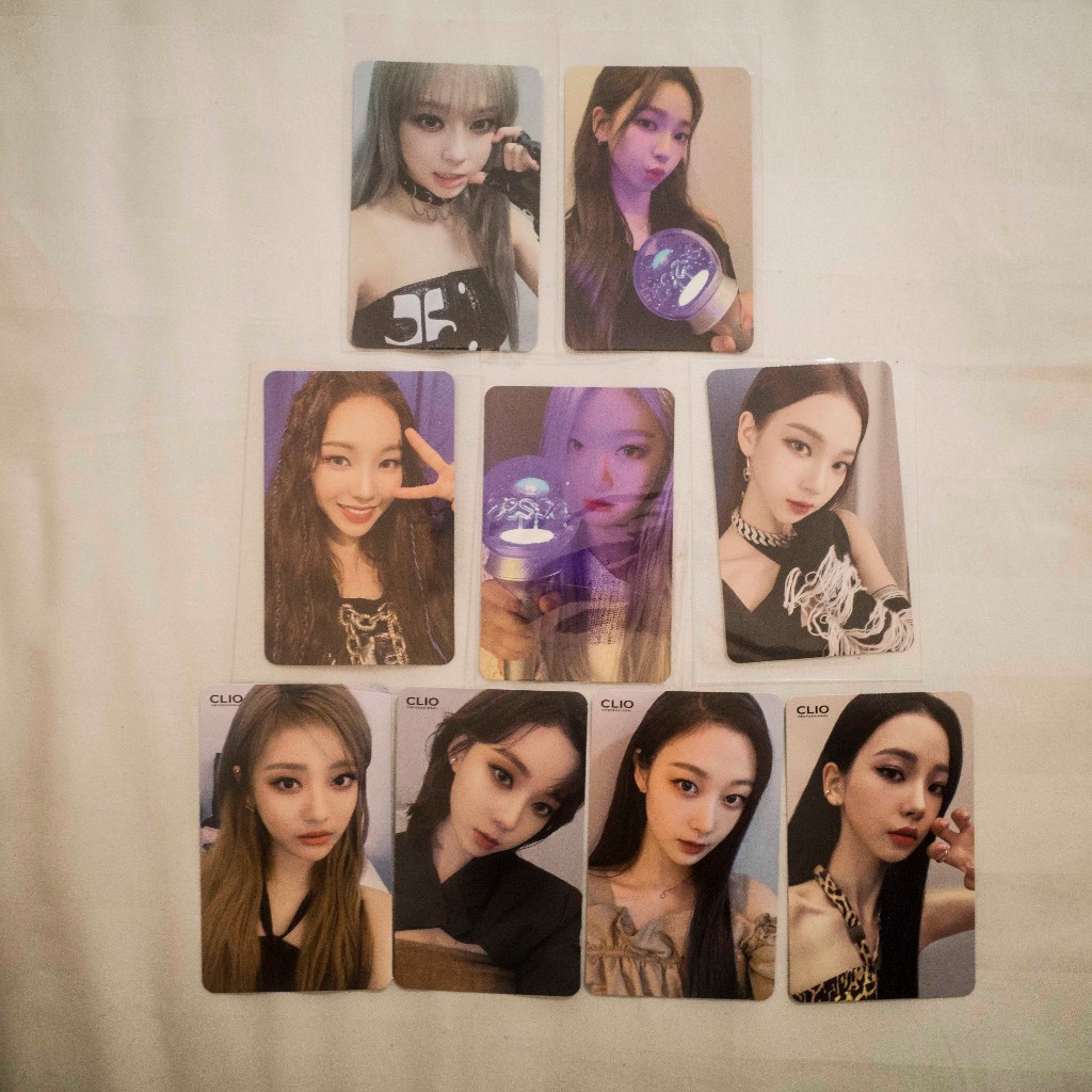 Official Photocard Aespa Savage, Lighstick, Clio (Karina, Winter, Ningning, Giselle) PC