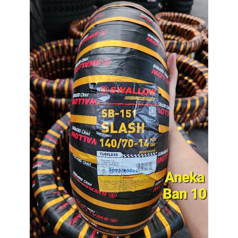 Ban Swallow 140/70-14 Slash SB-151 Tubeless Soft Compound