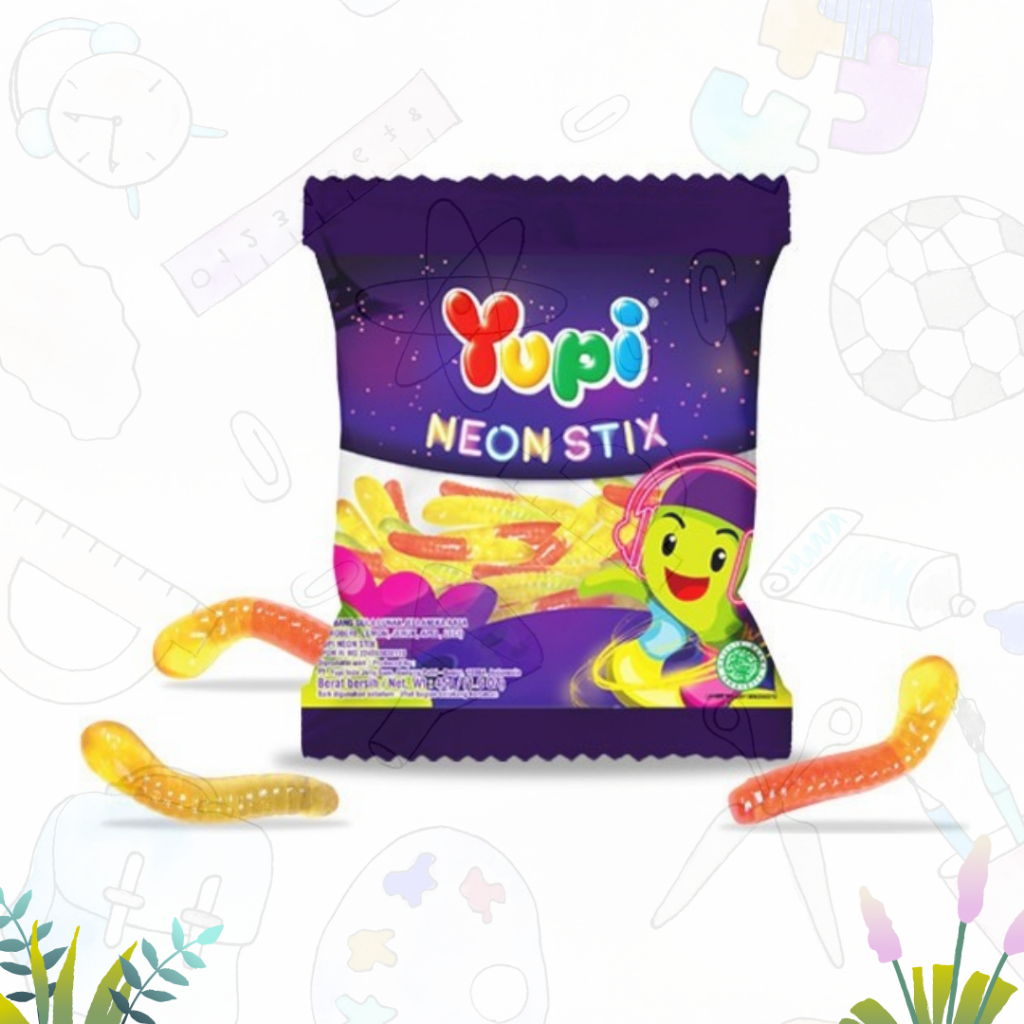 

Yupi Neon Stix 45gr (pcs)