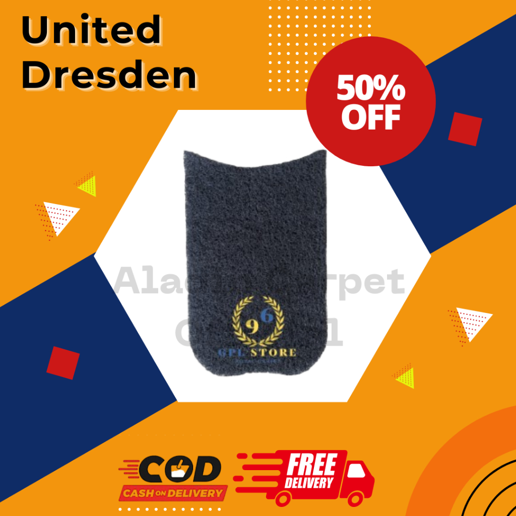 Alas kaki Karpet sepeda motor listrik United Dresden