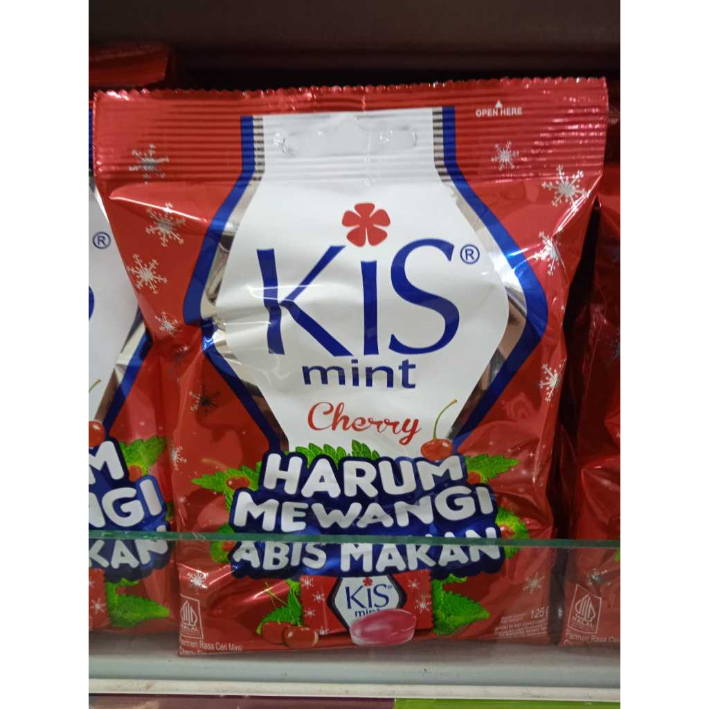 

Permen Kiss Mint 125gr Cherry