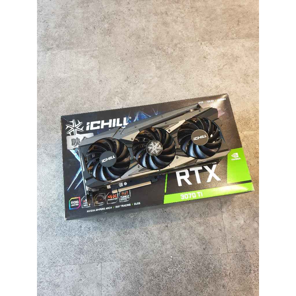INNO3D ICHILL X4 RTX 3070 Ti 8GB GDDR6X 256BIT NVIDIA VGA / 3070Ti