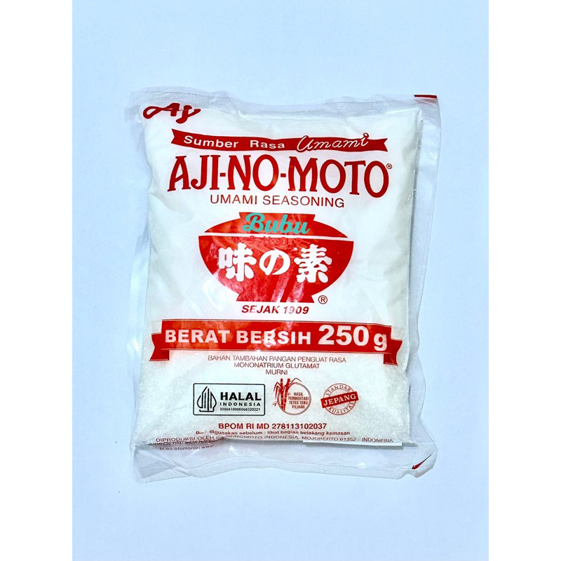 

AJINOMOTO SASA MICIN BUMBU PENYEDAP UMAMI 250 gram BESAR