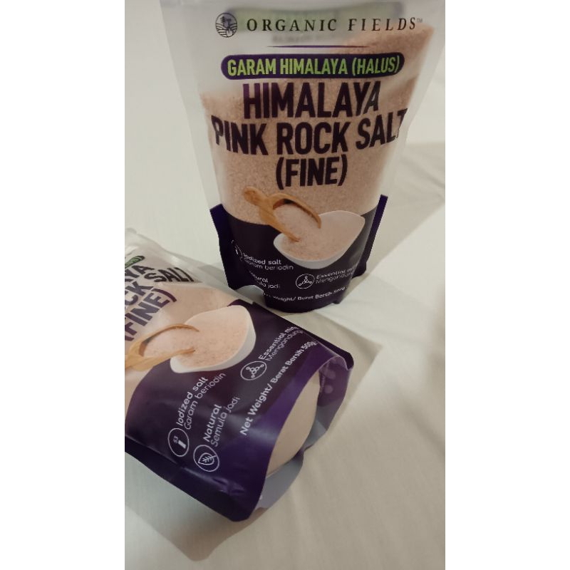 

Garam Himalaya (Halus) Himalaya Pink Rock Salt (Fine) 500 gr