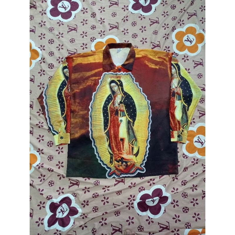 Kemeja Bunda Maria Y2K not fubu ecko dogtown karlkani