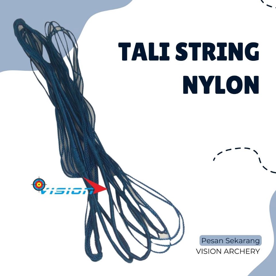 Tali String Busur Panah Nylon  Bow String Panah String Panahan  Vision Archery KODE Z1S1
