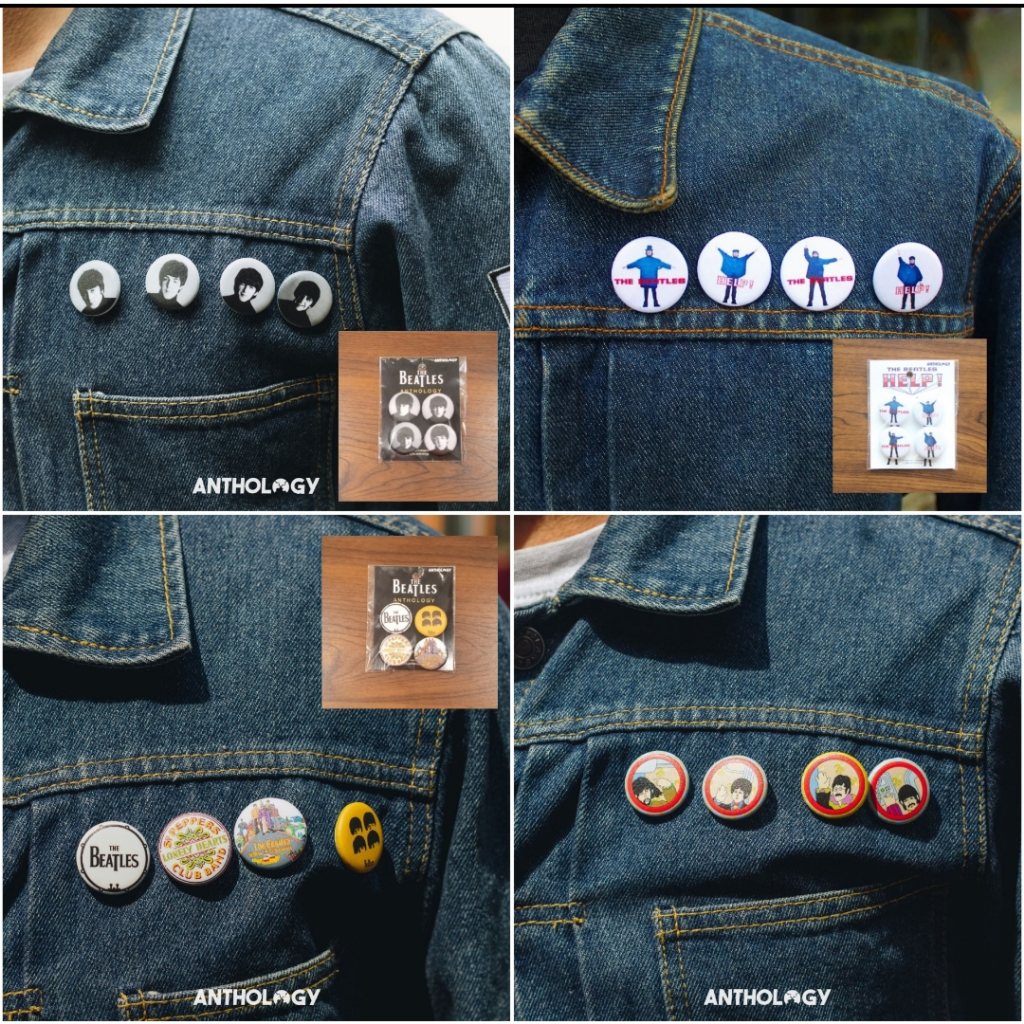 Pin pack the beatles by it's Anthology