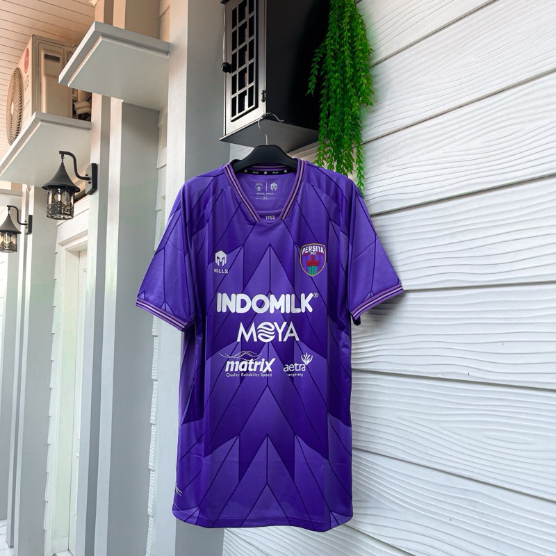Jersey persita tangerang home player issue - XXL purple