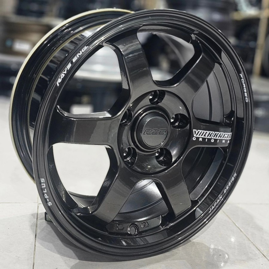 velg mobil ring 15 VOLKRAYS TE37 lebar 7 et 35 velg racing r15 ertiga innova grandmax new carry