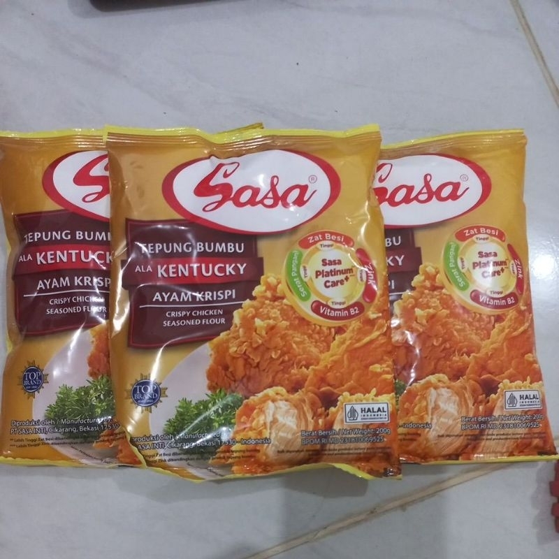 

Sasa Tepung Bumbu Ala Kentucky 200gr | Sasa Tepung Ayam Goreng
