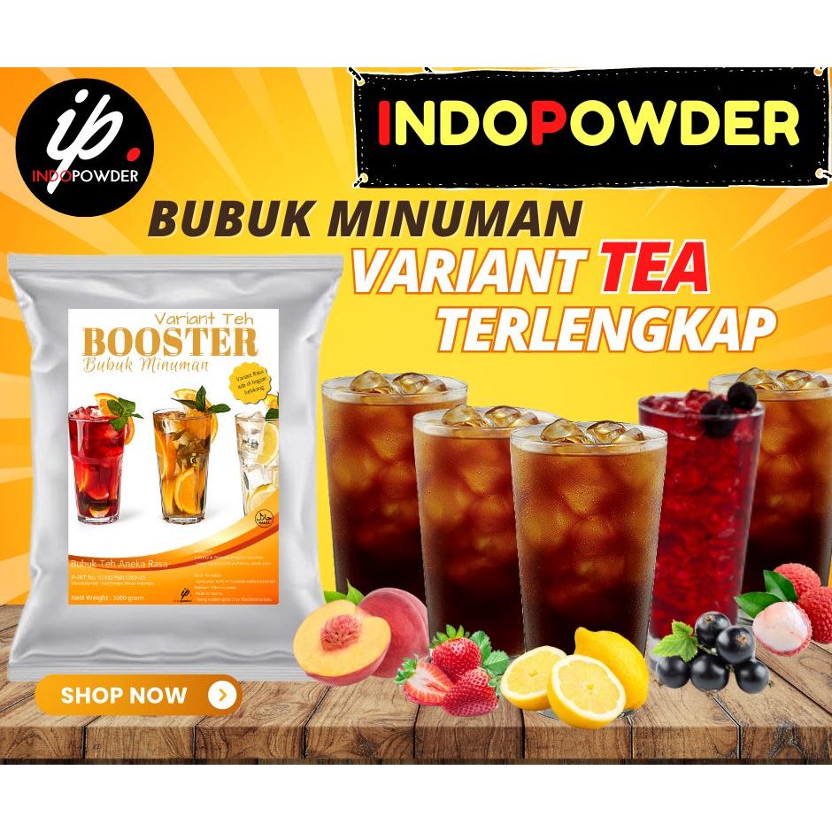 

Bubuk LYCHEE TEA - Bubuk LECI TEA 1Kg - Bubuk TEH LECI - TEH LECY