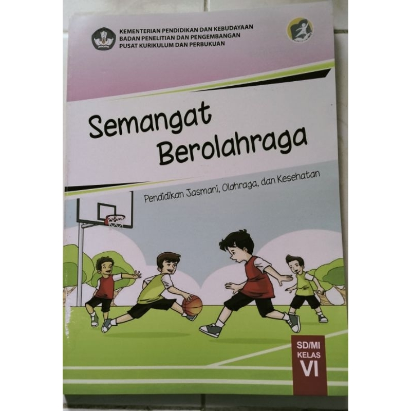 Buku SEMANGAT BEROLAHRAGA kelas 6 SD/MI kurikulum 2013