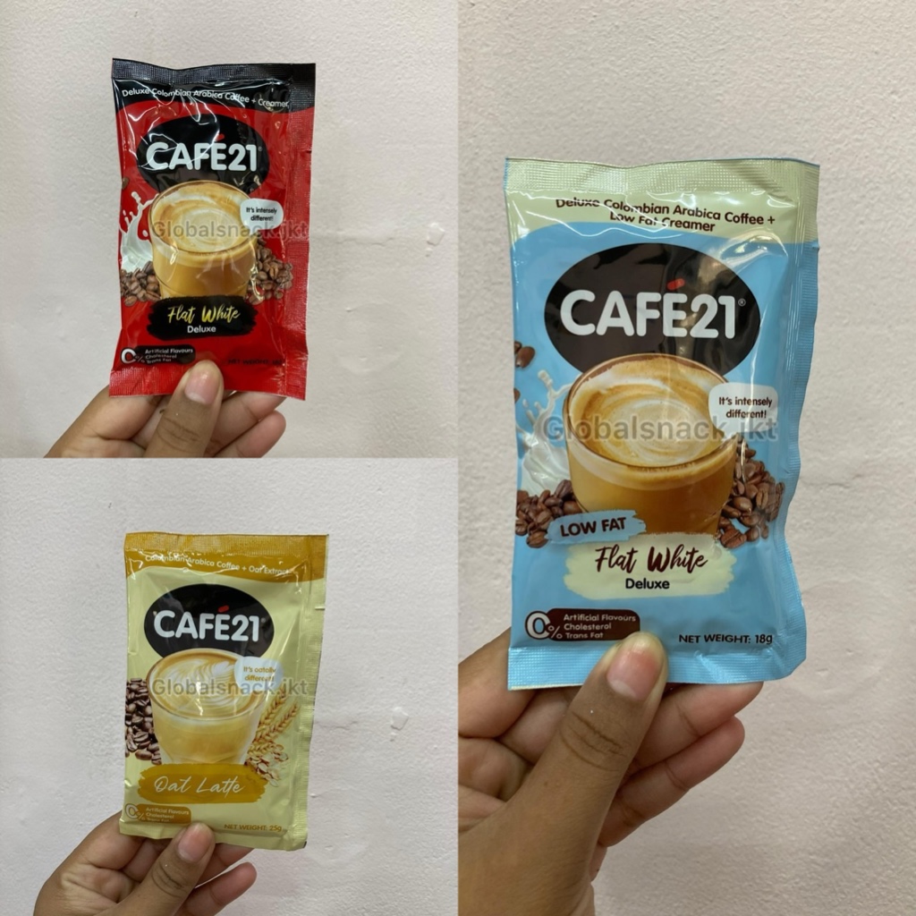 

[PC] CAFE21 OAT LATTE / FLAT WHITE DELUXE COFFEE / LOW FAT