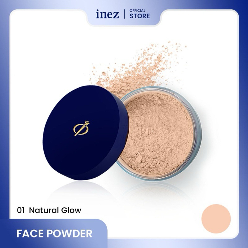 Inez Color Contor Plus Face Powder / Bedak Tabur/bedak glowing