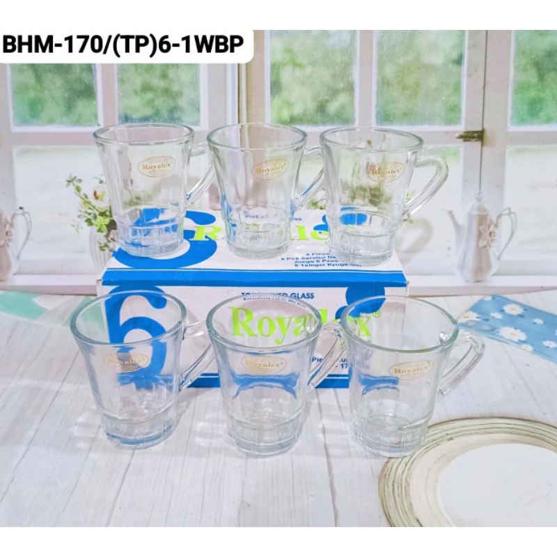 GELAS ROYALEX BHM-270ML ISI 6PC