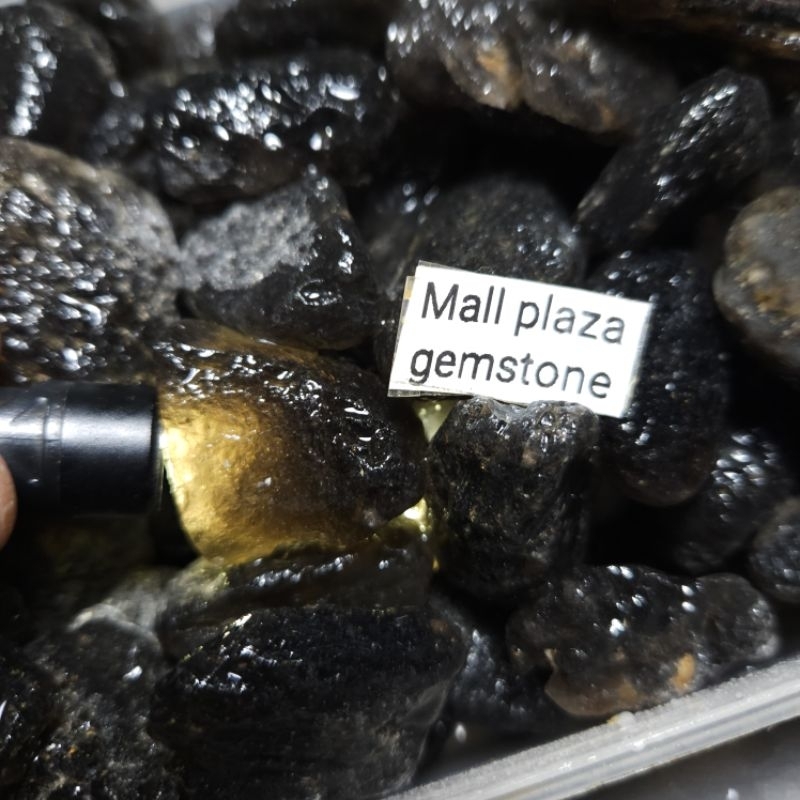 bongkahan batu meteor agni magnite / bahan batu agni