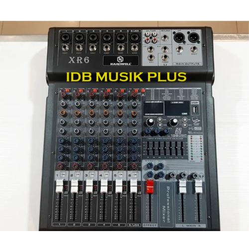 Mixer 6 Ch Hardwell XR6 XR 6 Original