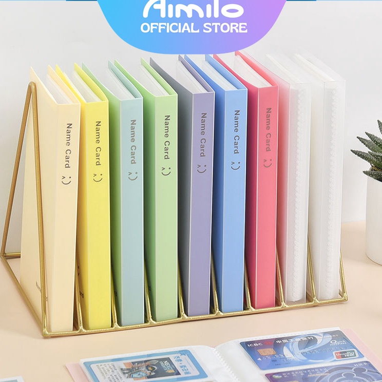 

Real Promotion READY Aimilo Album Foto Waterproof 12 Slot Buku Album Tempat Photocard Collect Book Binder Photocard Holder