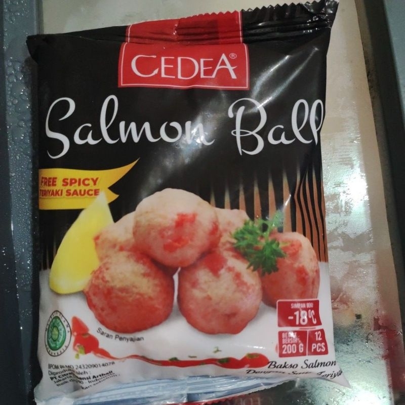 

cedea salmon ball