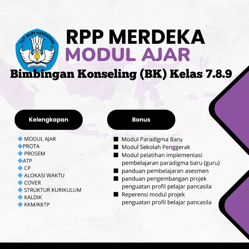 

RPP Mengajar Bimbingan Konseling (BK) Kelas 7.8.9 Kurikulum Merdeka